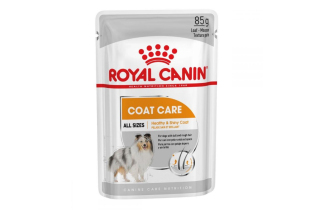 Влажный корм для взрослых собак с тусклой и сухой шерстью Coat Care 0.085КГ 