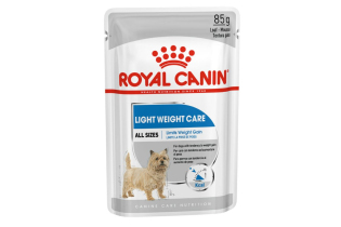Влажный корм для склонных к набору веса и малоактивных взрослых собак Light Weight Care 0.085КГ