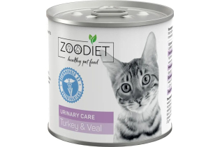 Zoodiet Urinary Care Turkey Veal/С индейкой и телятиной для кошек (здоров.мочевыводящ.путей), 240 г