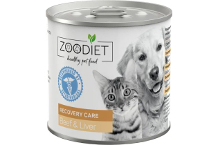 Zoodiet Recovery Care Beef Liver/С говядиной и печенью для собак и кошек 12  шт(восстан. уход) 240 г